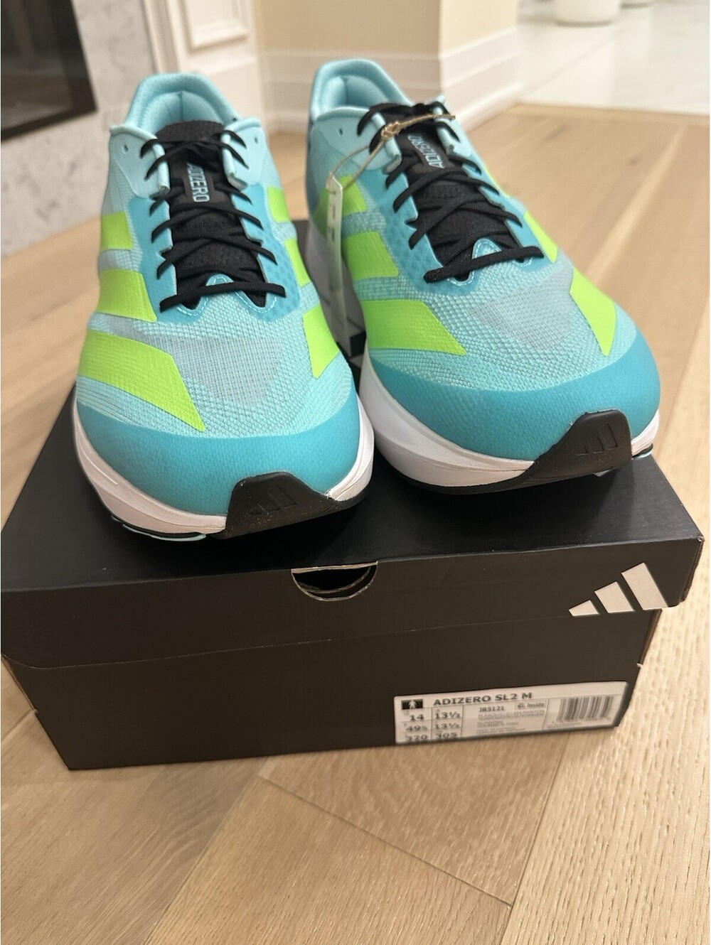 Adidas ADIZERO SL2 M FLAAQU/LUCLEM/MINTON Men’s 14